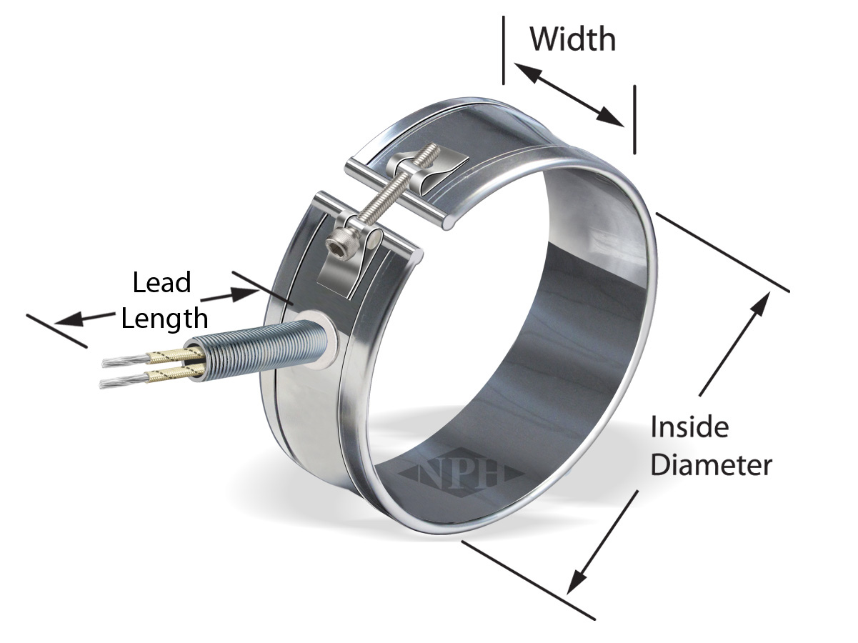 Metric Heater Bands with Terminal Box